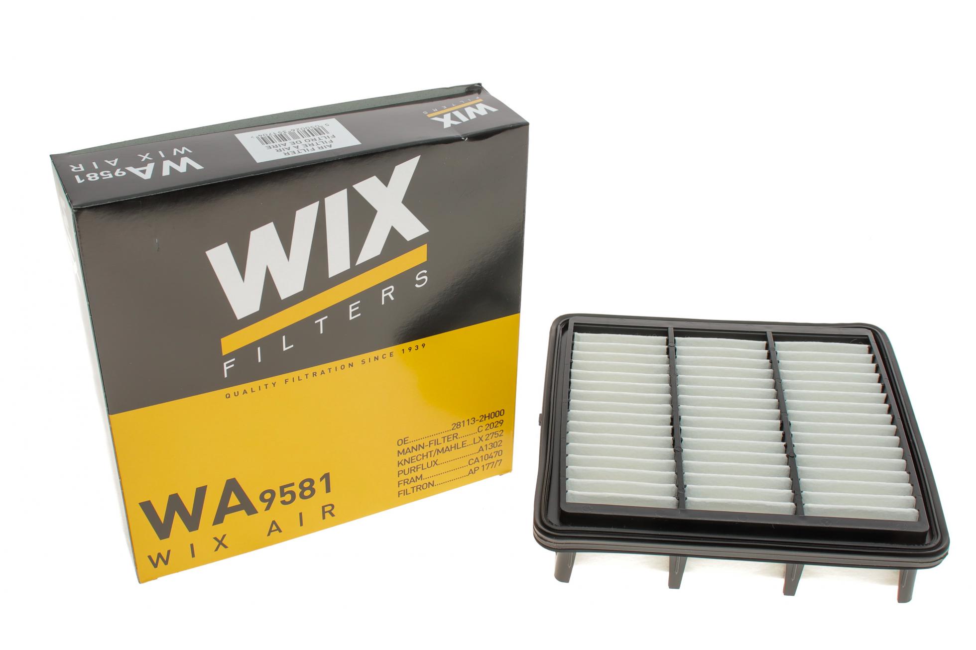 WA9581 WIX FILTERS